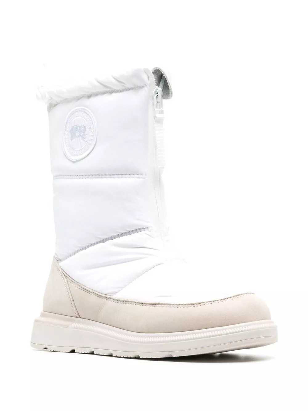 Cheap Canada Goose Cypress fold-down puffer boots Women 0113