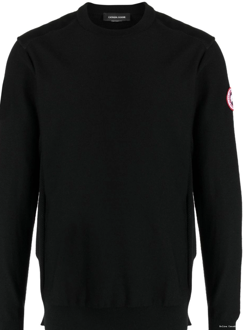 Affordable crew-neck Goose jumper Dartmouth Men Canada 0308