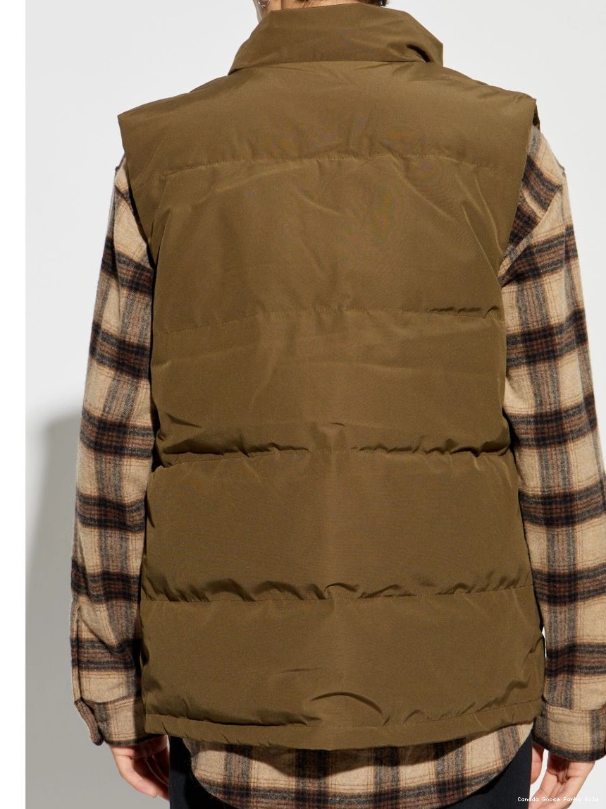 Cheap logo-patch Goose Men gilet Canada 0304