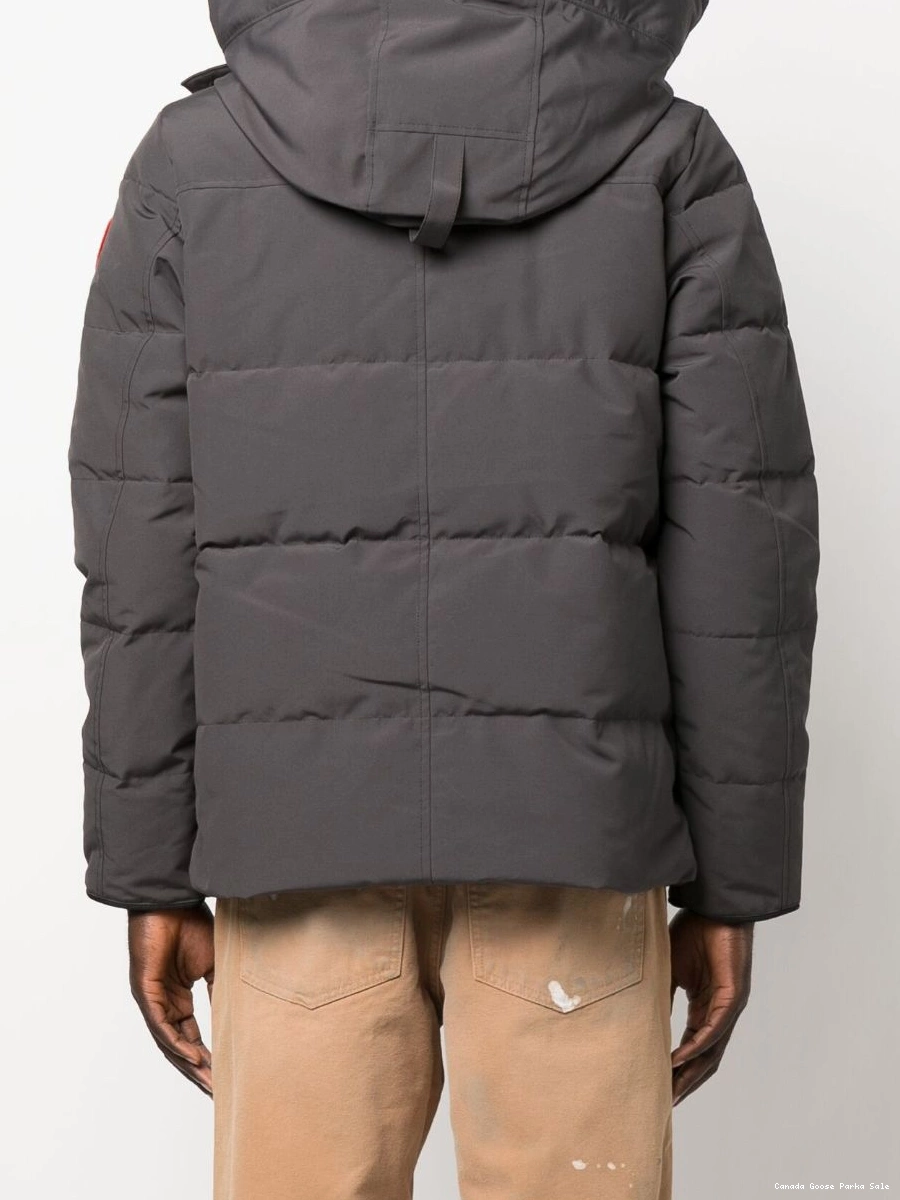 Affordable hooded Goose parka down Wyndham Canada Men 0305