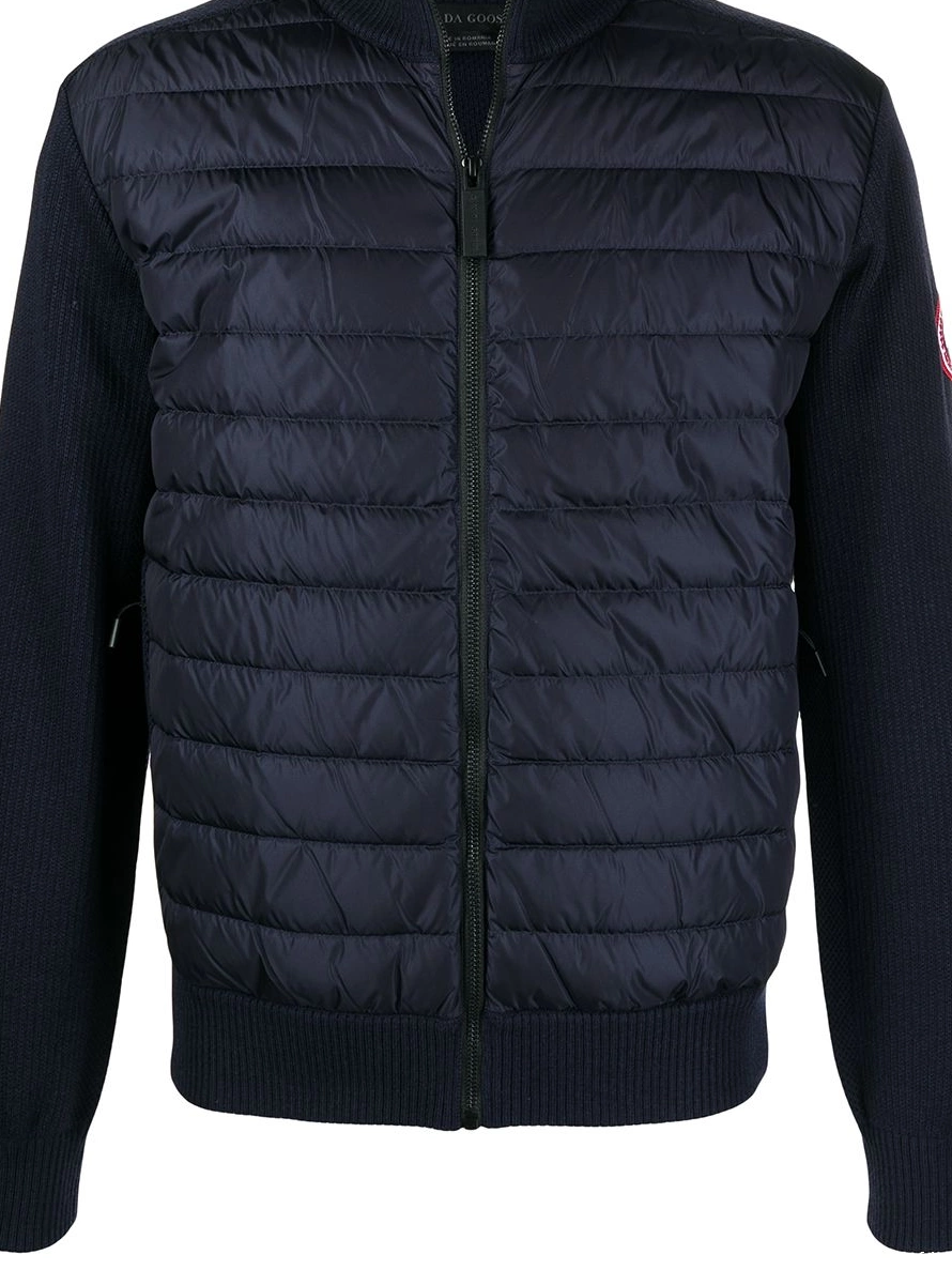 Affordable Men jacket knit Hybridge Canada padded Goose 0304