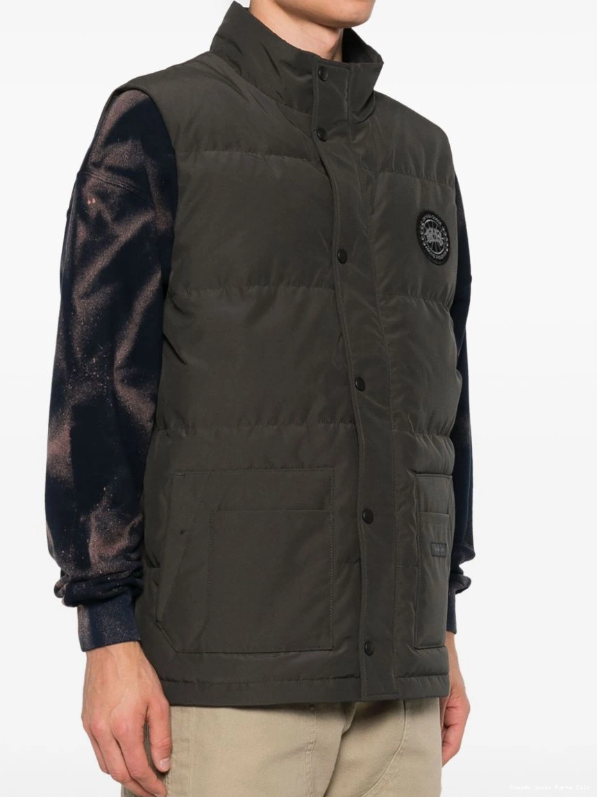 Affordable Goose Canada gilet Freestyle Men Crew 0303