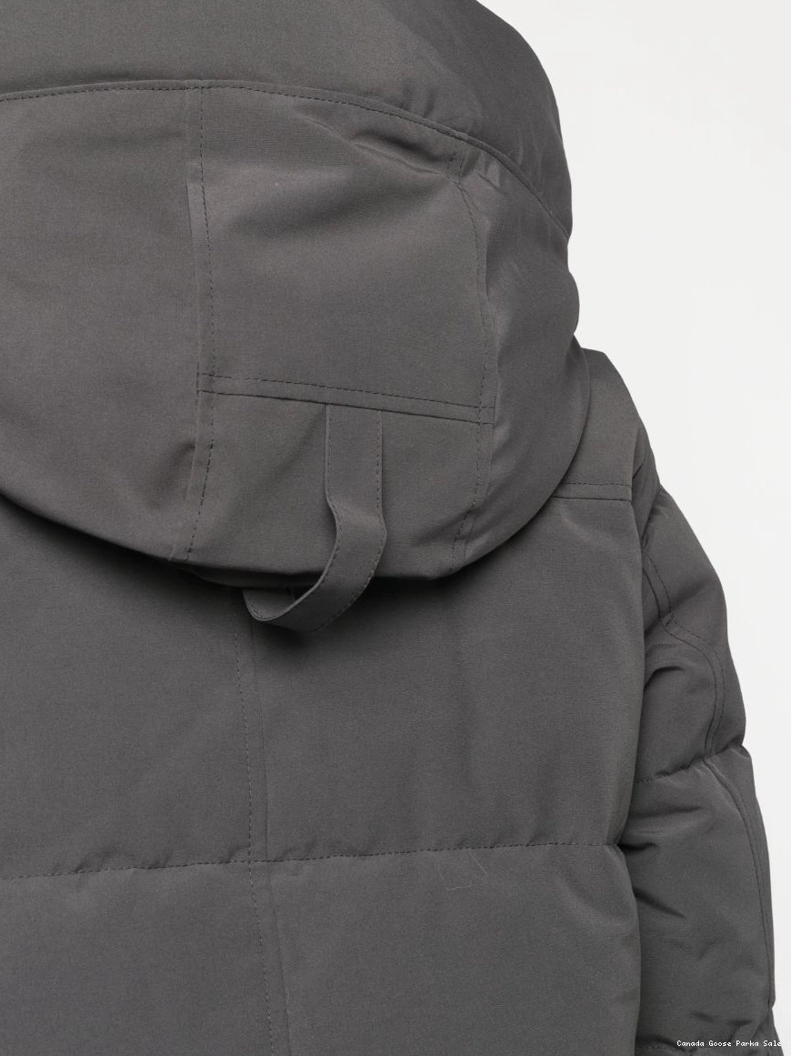 Affordable hooded Goose parka down Wyndham Canada Men 0305