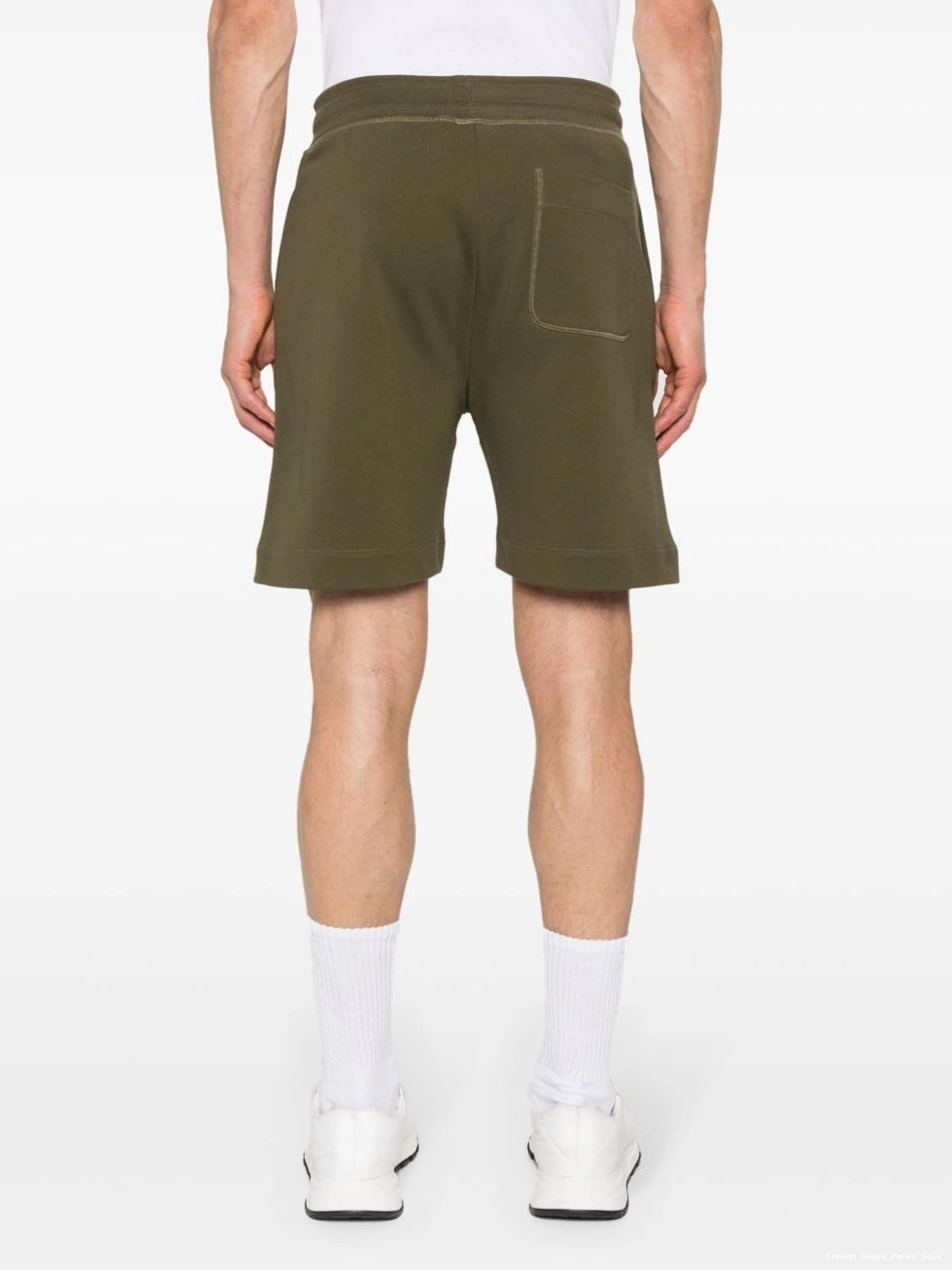 Affordable Canada logo-lettering track Men Goose shorts 0304