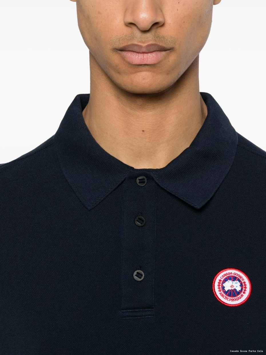 Affordable Goose Men Canada shirt Beckley polo cotton 0304