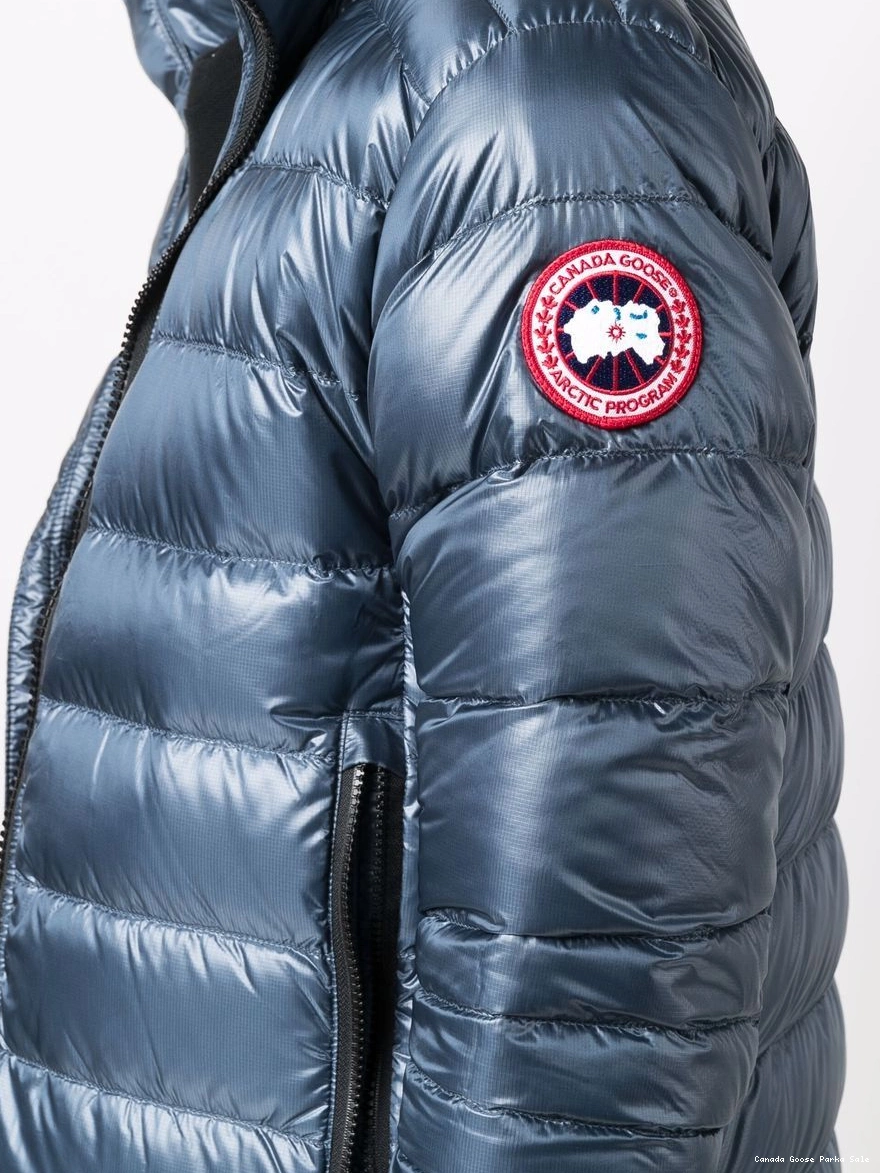 Cheap padded jacket feather-down Canada Goose Men metallic 0304